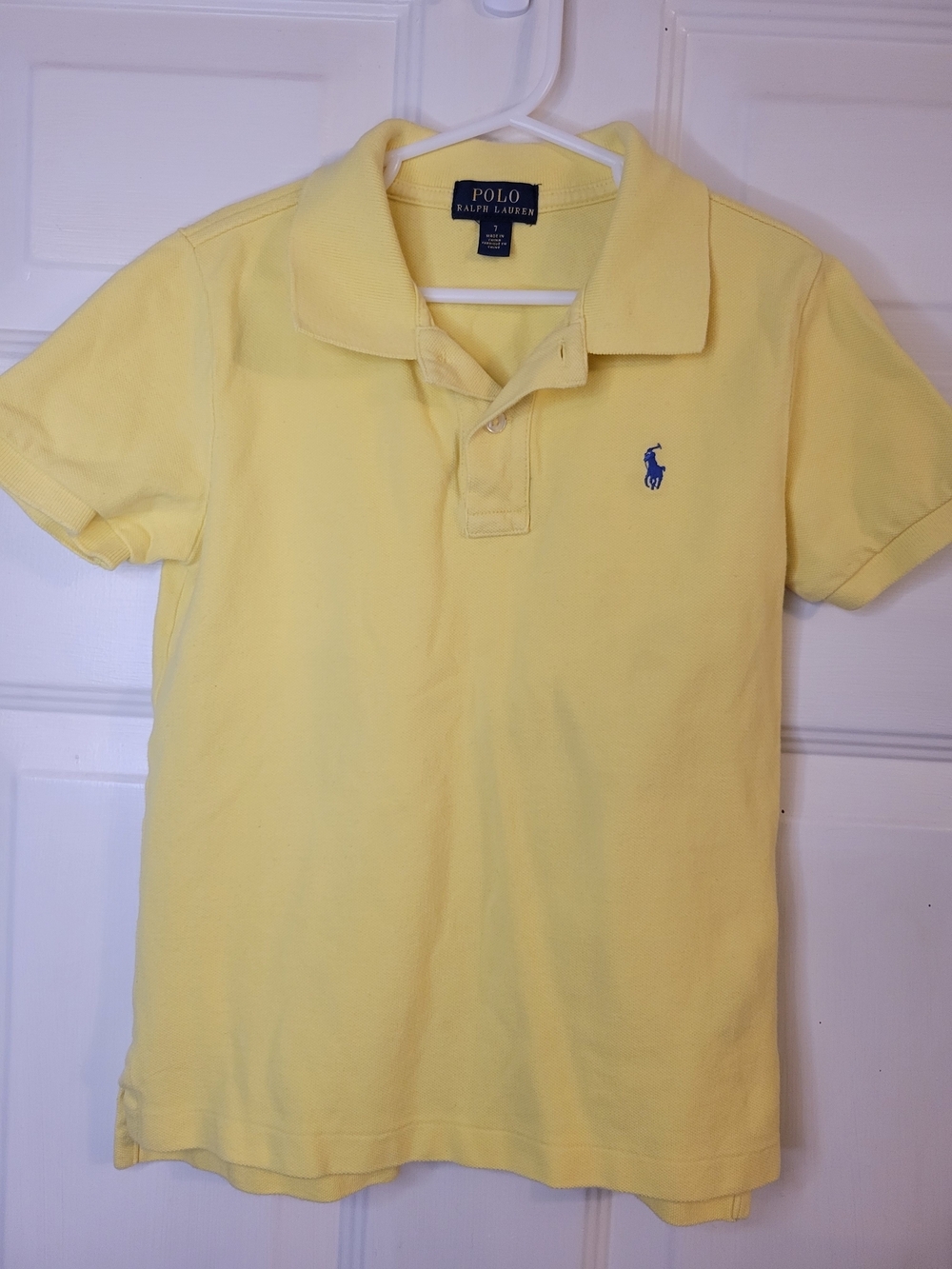 Polo by Ralph Lauren Lemon Yellow Boy's Classic Polo - Picture 6 of 6